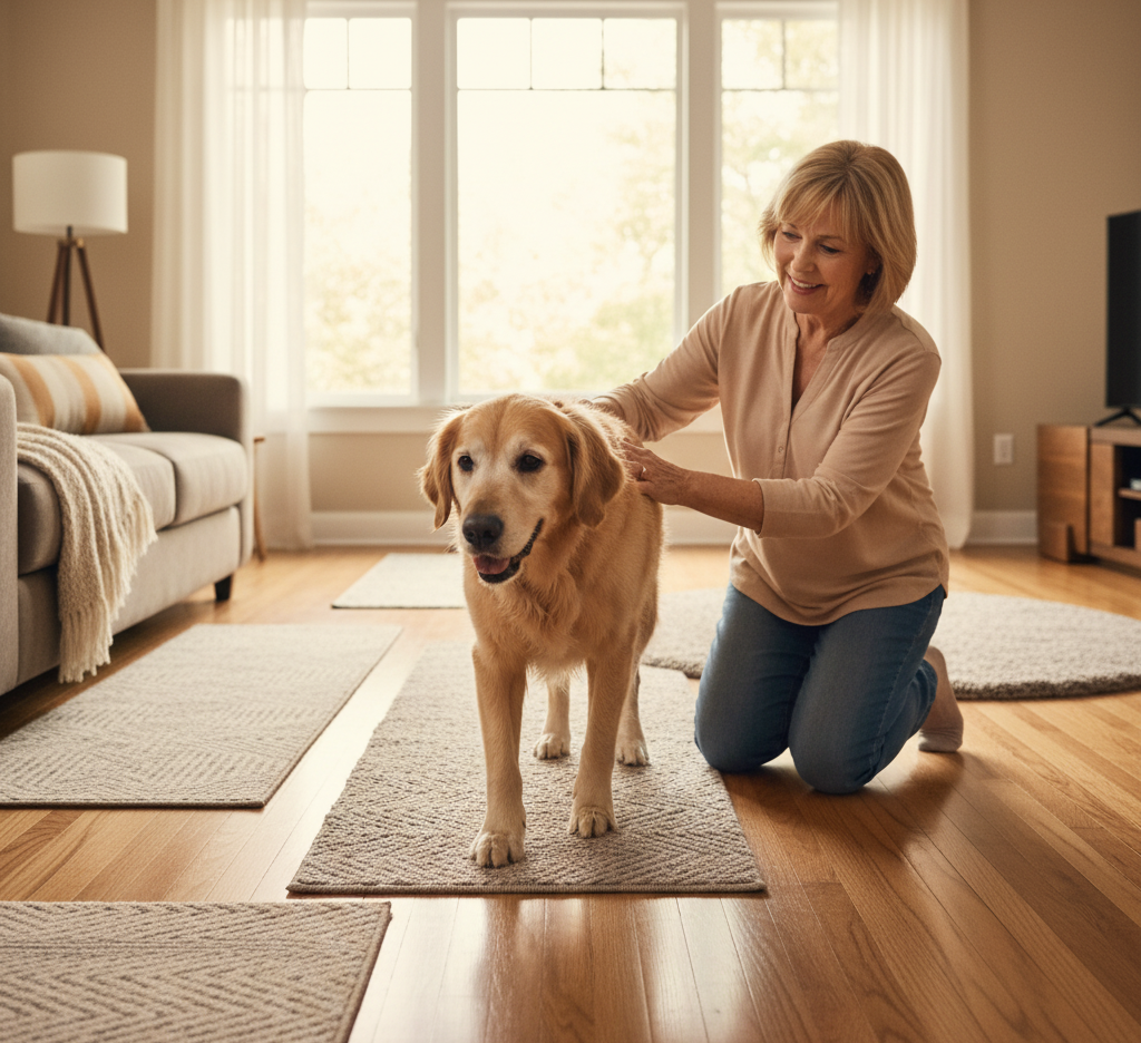 Flooring Solutions for Arthritic Dogs