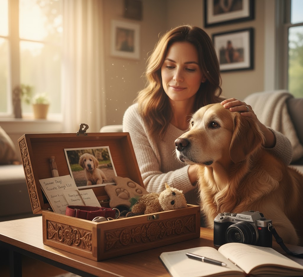 Creating a Senior Dog Legacy Box