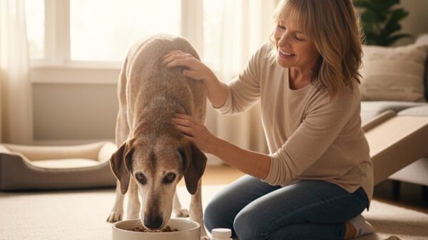 Senior Dog Morning Routine