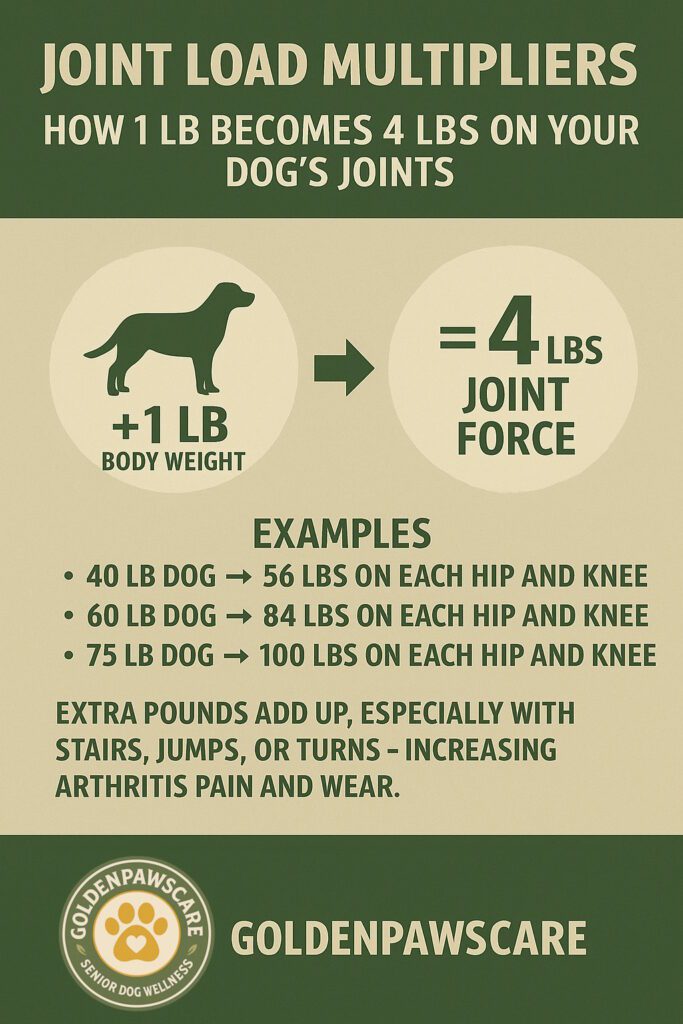 Excess Weight on Dog Joints