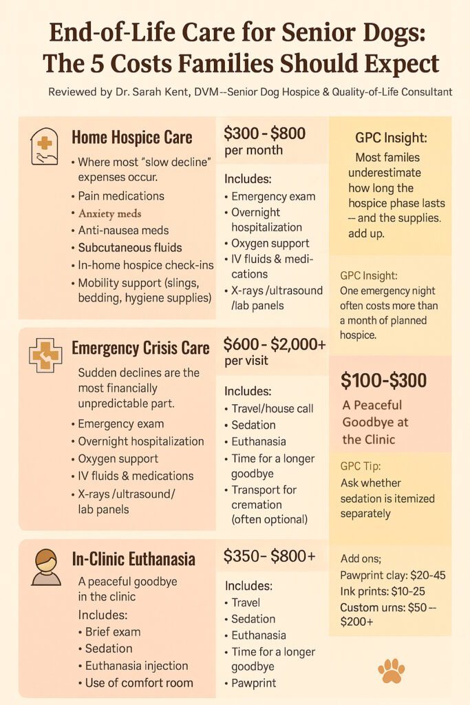 Senior Dog End-of-Life Care Costs