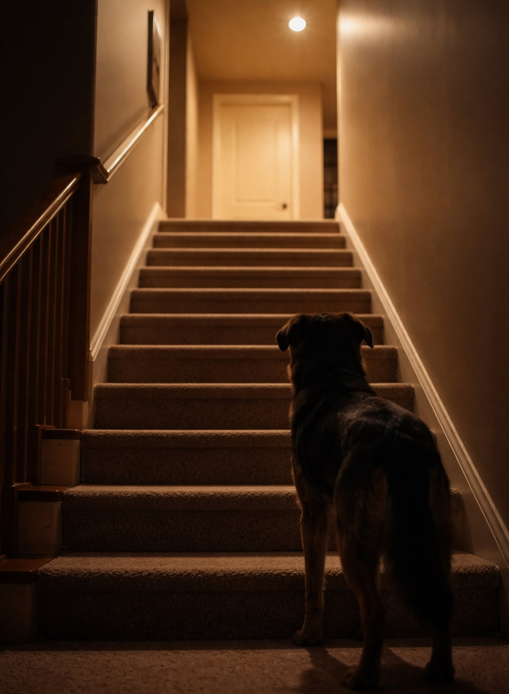 When a Senior Dog Stops Using the Stairs but Seems Fine