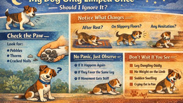 My Dog Limped Once and Then Stopped: Should I Be Worried?