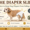 how to keep dog diapers from falling off